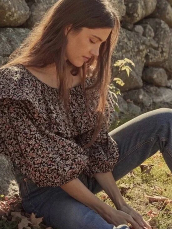 Doen Tops - Doen Cielito Ruffle off shoulder Blouse